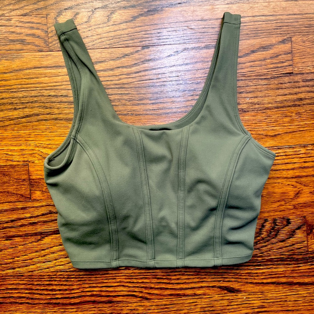 Olive Green Women's Intimate Top